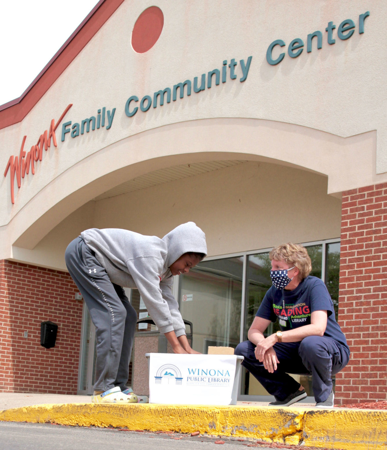 Winona Schools Nutrition Service provide meals for residents